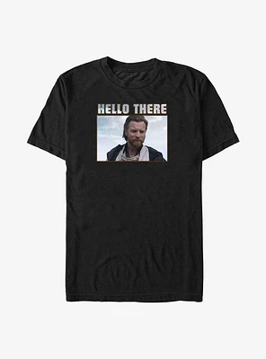 Star Wars Obi-Wan Kenobi Hello There Big & Tall T-Shirt