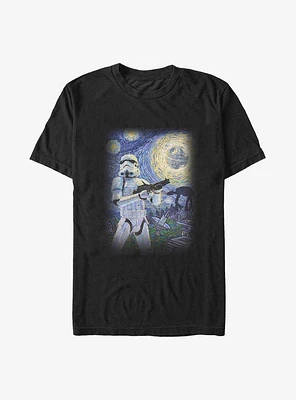 Star Wars Starry Night Trooper Big & Tall T-Shirt