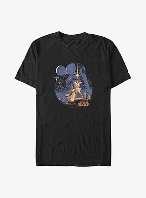 Star Wars Stellar Skywalkers Big & Tall T-Shirt