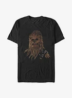 Star Wars Chewie Portrait Big & Tall T-Shirt