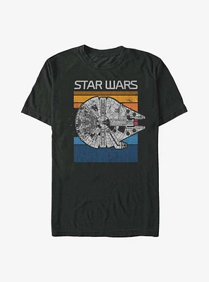 Star Wars Falcon Colors Big & Tall T-Shirt