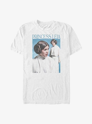 Star Wars Princess Leia Photo Big & Tall T-Shirt
