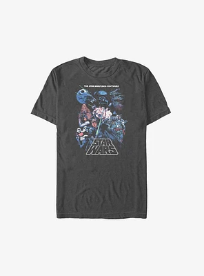 Star Wars Saga Group Big & Tall T-Shirt