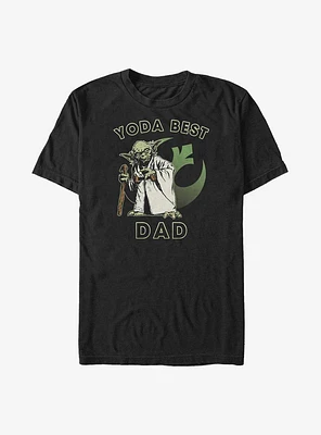 Star Wars Yoda Best Dad Big & Tall T-Shirt