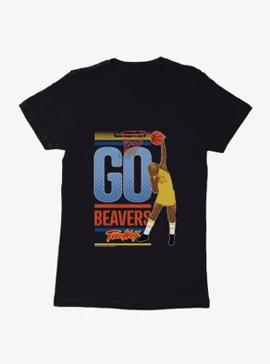 Teen Wolf Go Beavers Womens T-Shirt