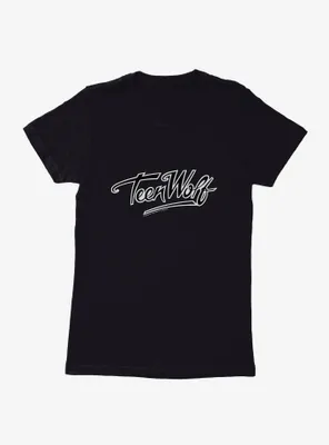 Teen Wolf Movie Title Logo Womens T-Shirt
