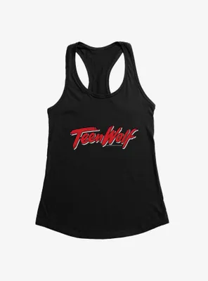 Teen Wolf Title Logo Womens Tank Top
