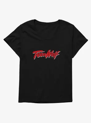 Teen Wolf Title Logo Womens T-Shirt Plus