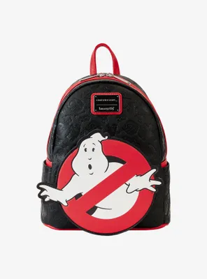 Loungefly Ghostbusters Logo Glow-in-the-Dark Mini Backpack