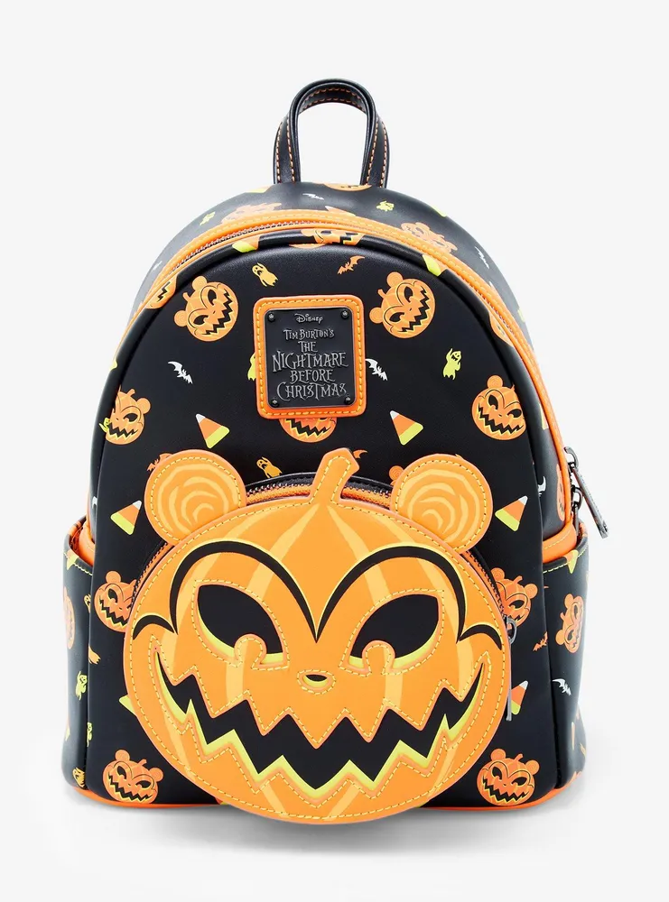 Loungefly Disney The Nightmare Before Christmas Figural Zero Glow-in-the- Dark Mini Backpack - BoxLunch Exclusive