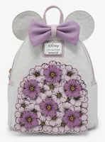 Loungefly Disney Minnie Mouse Lace Floral Ears Mini Backpack - BoxLunch Exclusive