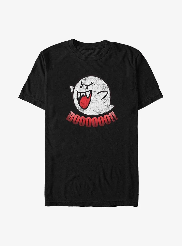 Mario Boo Ghost Big & Tall T-Shirt