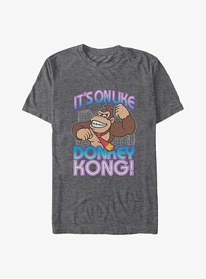 Mario Its On Like Donkey Kong Big & Tall T-Shirt