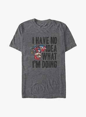 Mario Kart I Have No Idea What I'm Doing Big & Tall T-Shirt