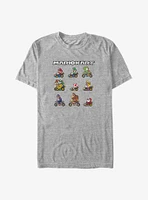 Mario Kart Team Line Up Big & Tall T-Shirt