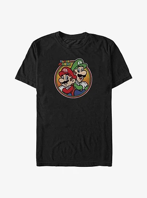 Nintendo Bros Mario and Luigi Big & Tall T-Shirt