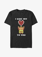 The Legend of Zelda Link I Give My Heart To You Big & Tall T-Shirt