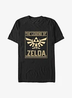 The Legend of Zelda Gold Card Big & Tall T-Shirt