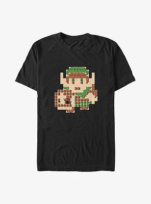 The Legend of Zelda Link Map Big & Tall T-Shirt