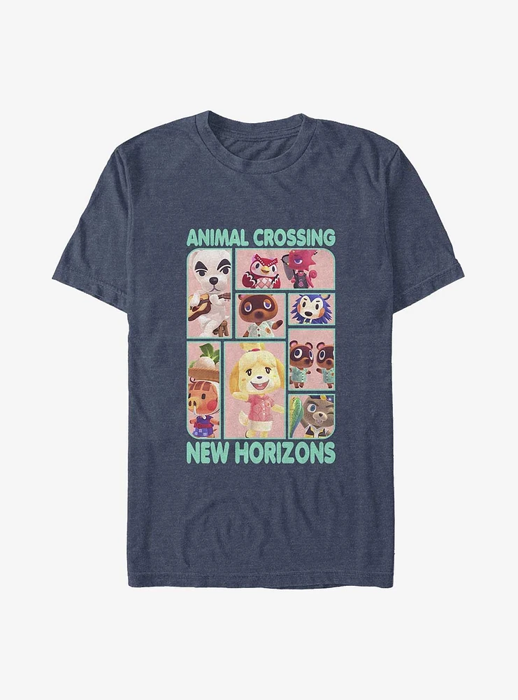 Animal Crossing New Horizons Villagers Big & Tall T-Shirt