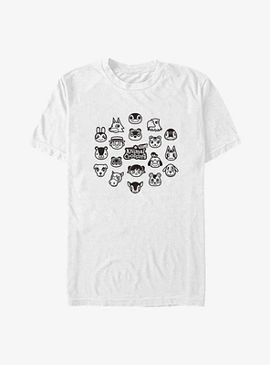 Animal Crossing New Horizons Group Big & Tall T-Shirt