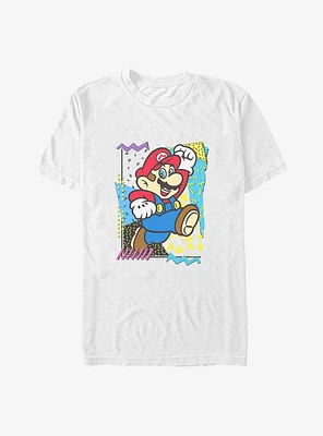 Mario 90's Design Big & Tall T-Shirt