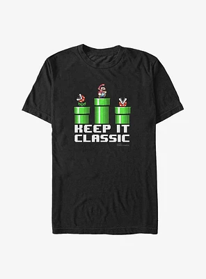 Mario Choose Wisely Big & Tall T-Shirt