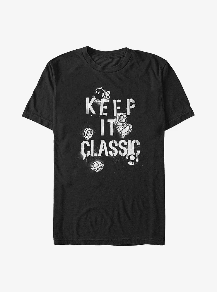 Nintendo Mario Keep It Classic Big & Tall T-Shirt