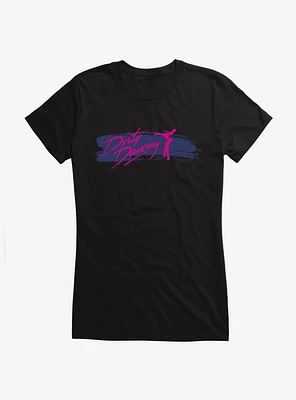 Dirty Dancing Brush Stroke Title Girls T-Shirt