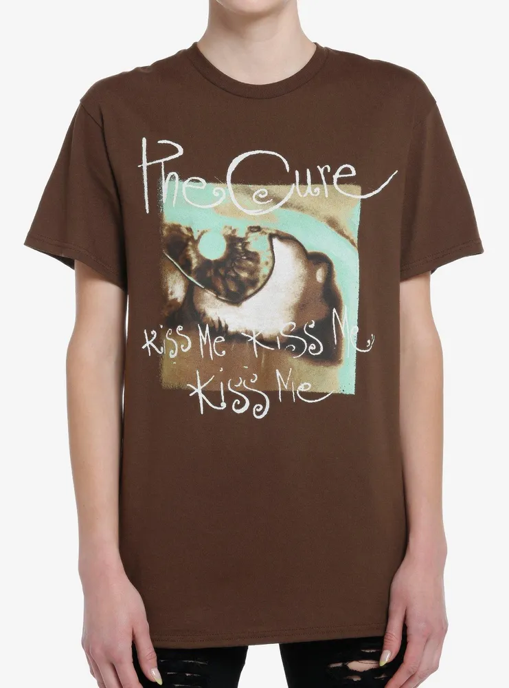 The Cure Kiss Me Album Cover Boyfriend Fit Girls T-Shirt