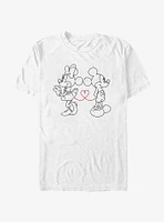 Disney Mickey Mouse A Tale of Two Lovers Extra Soft T-Shirt