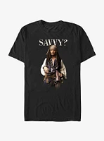 Disney the Pirates of Caribbean Jack Sparrow Savvy Extra Soft T-Shirt