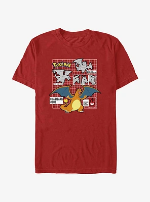 Pokemon Charizard Highlight Extra Soft T-Shirt