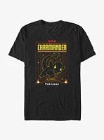 Pokemon Charmander Grid Extra Soft T-Shirt