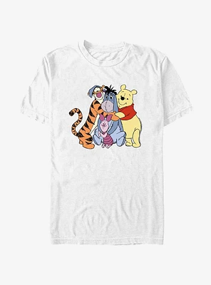 Disney Winnie The Pooh Group Hug Extra Soft T-Shirt