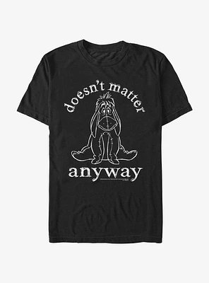 Disney Winnie The Pooh Moody Eeyore Doesn't Matter Anyway Extra Soft T-Shirt