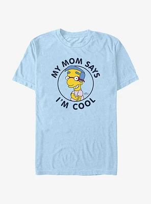 The Simpsons Milhouse My Mom Says I'm Cool Extra Soft T-Shirt