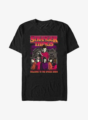 Stranger Things Welcome To The Upside Down Extra Soft T-Shirt