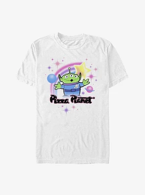 Disney Pixar Toy Story Alien Airbrush Pizza Planet Extra Soft T-Shirt