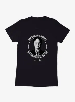 The Office Dwight's Undivided Attention Womens T-Shirt