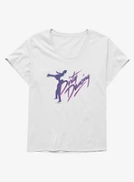 Dirty Dancing Lift Title Silohouette Girls T-Shirt Plus