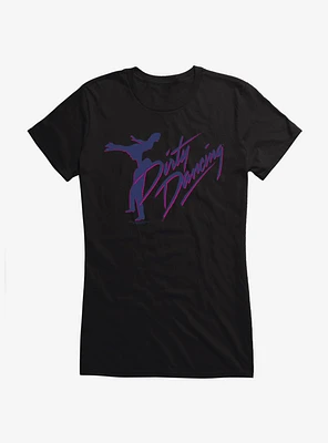 Dirty Dancing Lift Title Silohouette Girls T-Shirt