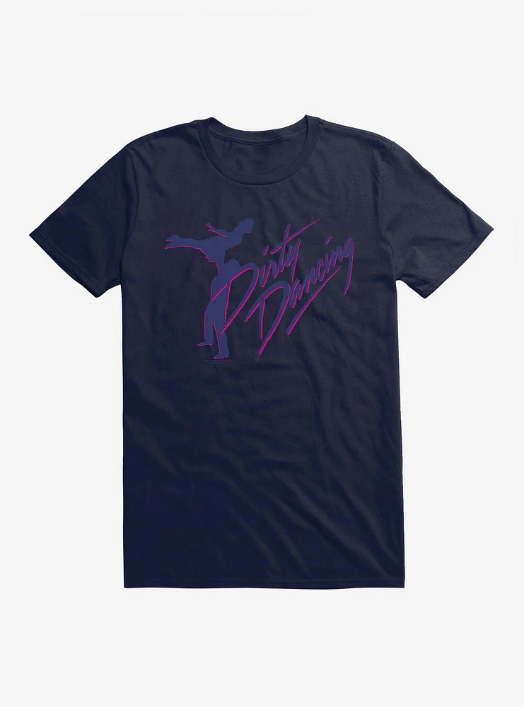 Dirty Dancing Lift Title Silohouette T-Shirt