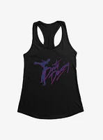 Dirty Dancing Lift Title Silohouette Girls Tank