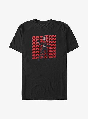 Marvel Ant-Man and the Wasp: Quantumania Text Wall Big & Tall T-Shirt