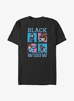 Marvel Black Widow Pop Big & Tall T-Shirt