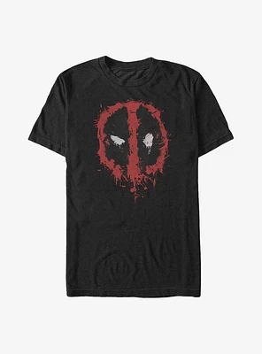 Marvel Deadpool Evil Eye Splatter Icon Big & Tall T-Shirt