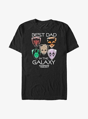 Marvel Guardians of the Galaxy Best Dad Big & Tall T-Shirt