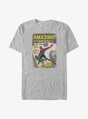 Marvel Spider-Man Spidey Comic Cover Big & Tall T-Shirt