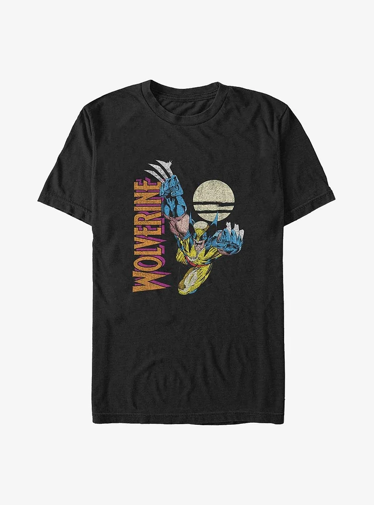 Marvel Wolverine Moonlit Stroll Big & Tall T-Shirt